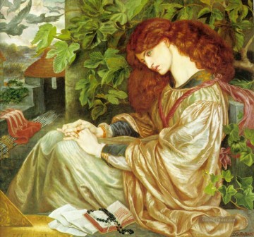 Dante Gabriel Rossetti Werke - La Pia de Tolomei Präraffaeliten Bruderschaft Dante Gabriel Rossetti